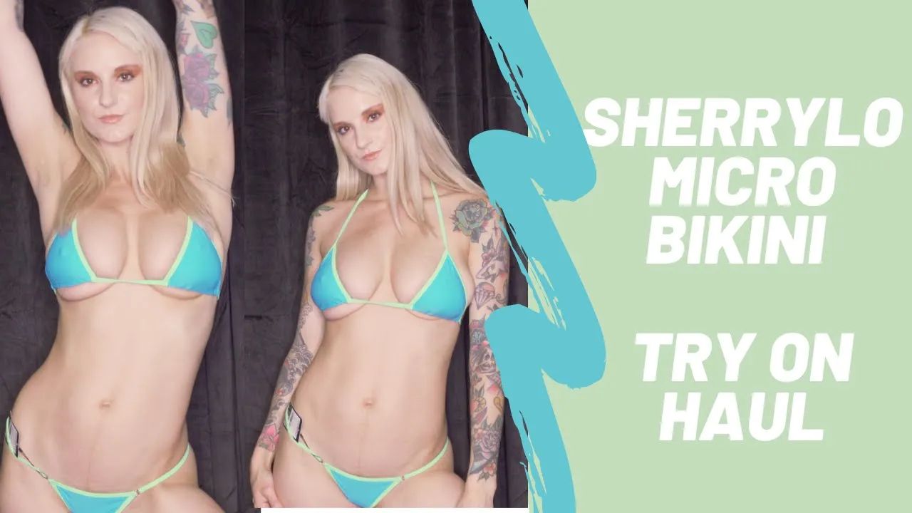 SherryLo Micro Bikini Try On Haul YTboob