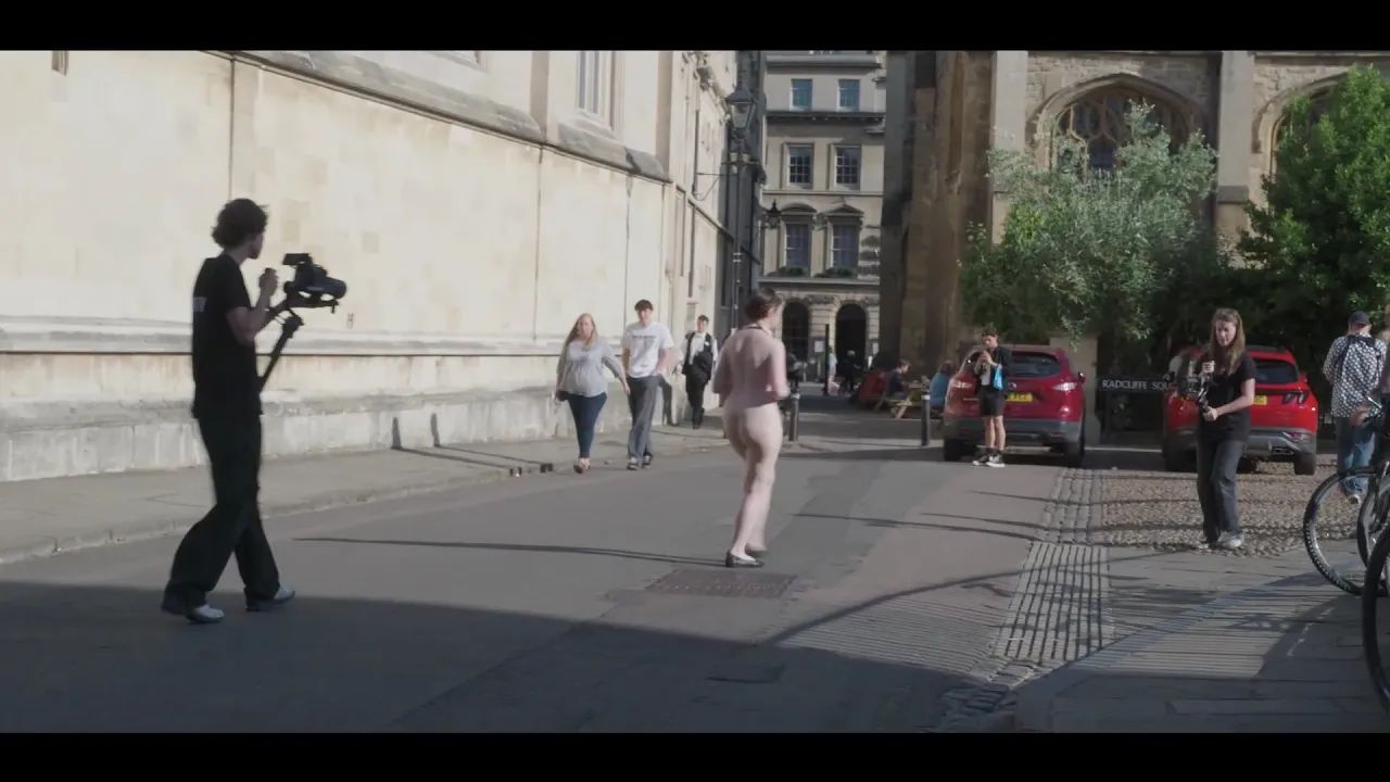 Victoria Bateman Spreading The Naked Feminist Message In Oxford Ytboob