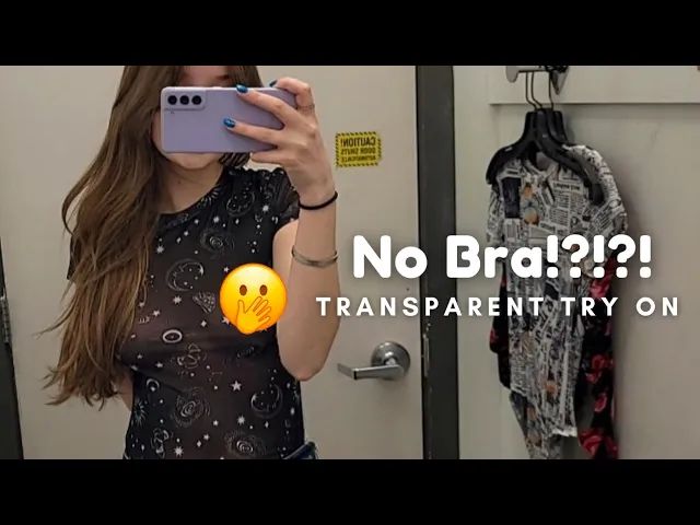 Nip Slips First Sheer Try On Haul Ytboob