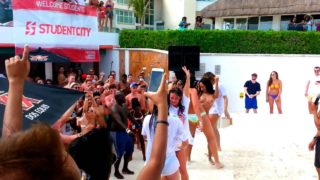 Spring Break wet T-shirt Contest, Cancun – Dog’s Life