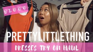 BODYCON DRESS TRY ON HAUL I PRETTY LITTLE THING