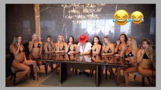 15 models get naked at the pool