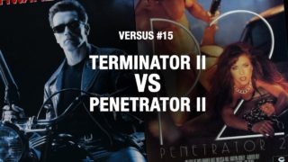 TERMINATOR II vs PENETRATOR II / historical comparison between action and porn movies. Many boobs throughout the video