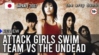 Attack Girls Swim Team VS The Undead – beautiful lesbian high school zombie hunters! Check out the lesbian love scene in the cafeteria