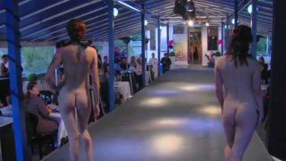Czech nude fashion show