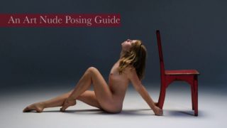 Red Chair posing