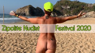 Schedule for the 2020 Zipolite Nudist Festival