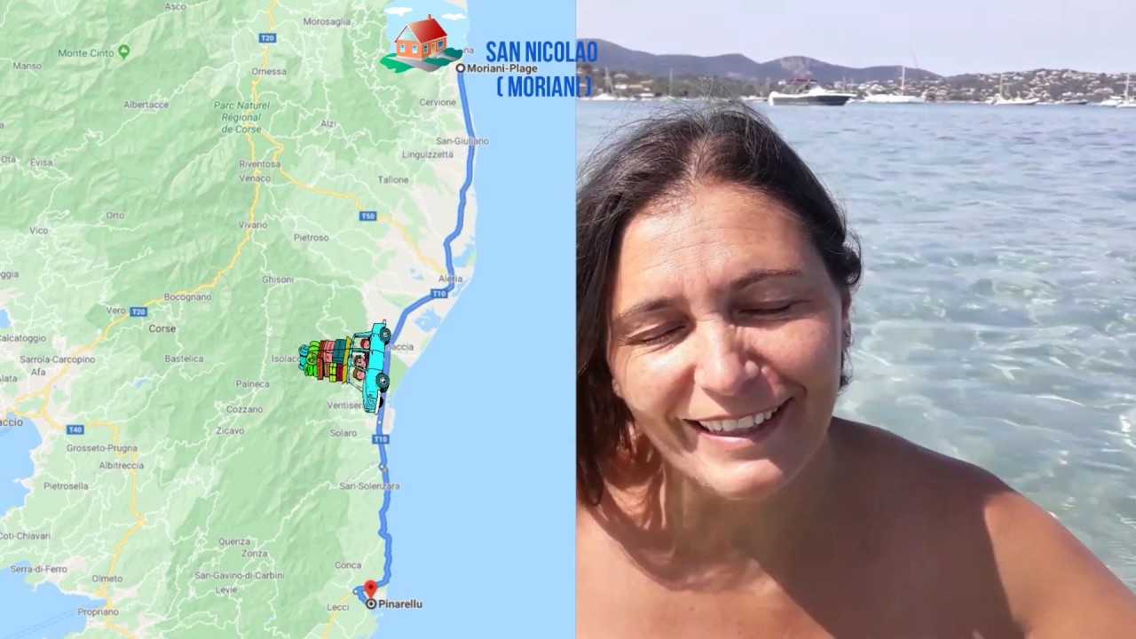 Swimming topless at Corsica – tits throughout