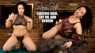 Rene Rofe Lingerie Haul Try On and Review