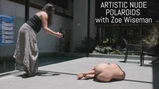 Shooting Art Nude Polaroids with Zoe Wiseman