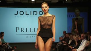 Jolidon & Prelude Fashion Show FW 2018 – sheer top 0:56 to 1:08
