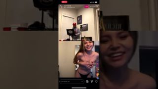 Richthekid naked Girl Instagram Live