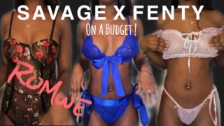 Lingerie try on see kinda see through, another at 3:49 & 5:14