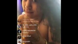 Hot naked girl instagram live | boobs | twerking