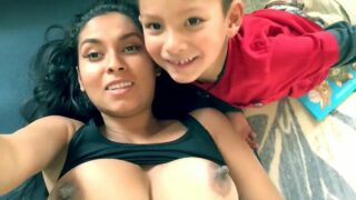 Breastfeeding Tits (Im not really into this but noticed earlier people had posted this shit, please note her kids do pop up alot but here are times with just her giant boobs in the frame).