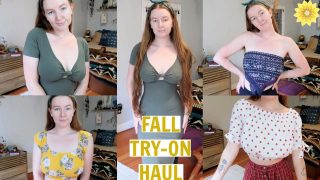FALL TRY-ON HAUL | THRIFTS, GIFTS, & SWAPS