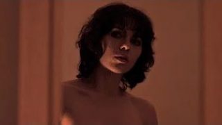 I wasn’t expecting to see Scarjo wearing nothing but a… cold gaze (0:25 and 1:40)