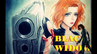 Black Widow Drawing Anime Style