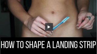How To Shave Landing Strip