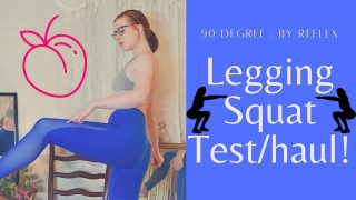 Tits Bouncing / Squat Testing 🎥🔥🥵🍑👈