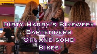 Bikeweek bar girls with some bike cruising. The girls clips are spread throughout the video starting around 14 seconds in