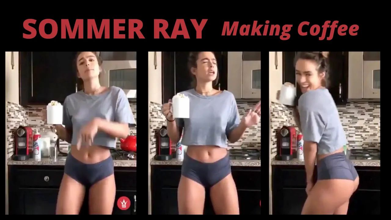 Sommer Ray morning Coffee - YTboob