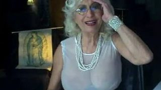 [Warning: Old and Weird] God told this thin-shirted granny to have lots of sex
