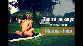 2 naked ladies massage each other, “Tantra massage (2 vrouwen)”