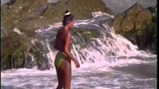 Home video: topless at the beach