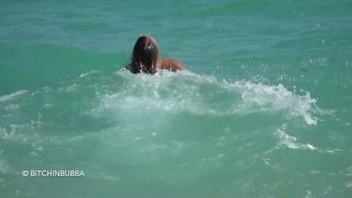 Micro Bikini Try On Haul On A PUBLIC Beach!