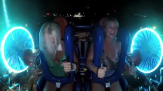 Boobs Exposed In Public As Girl Takes Slingshot Ride (18+) – Wow News