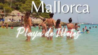 Beach walk | Playa de Illetes | Mallorca | 4K