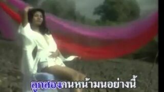 Thai Videoke with nip slips