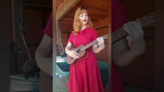 Dainty Rascal Dancing in Sheer Wedding Gown and Singing!