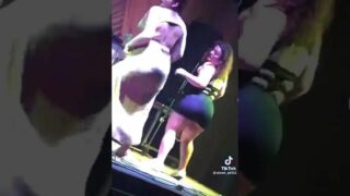 Ass shaking contest with no underwear
