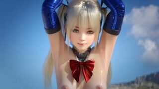 Extended close-ups of animated pussy in “MMD R-18 ❤️Marie Rose❤️”