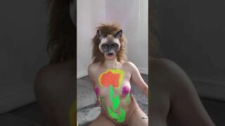 another bodypainting video