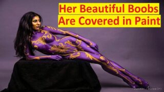 Sexy body paint video