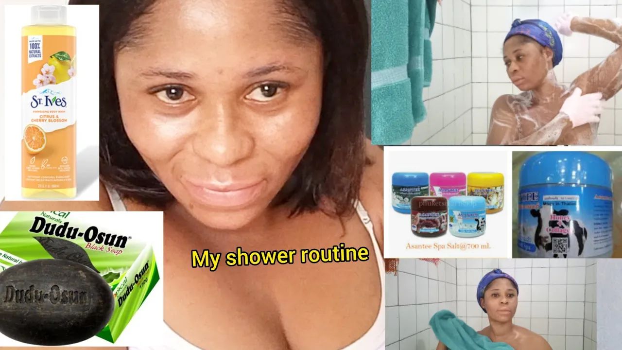 My Morning Shower Routine nipslip