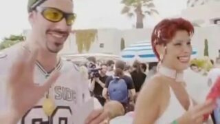 Hilariously inappropriate questions. Also boobs start at 1:27 in “Ali G Show – Cannes Festival”
