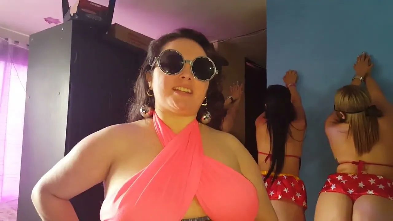 Hot girls Big boobs micro bikini girls try on haul sexy girls 3