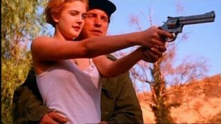 Drew Barrymore wet t-shirt at 1:01:08 in “Guncrazy (1992) [2 CC] (1080p) | with time stamps for hot scenes”