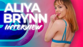 Full Pornstar Interview in Sexy Outfit – Aliya Brynn