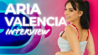 Full Pornstar Interview in Sexy Outfit – Aria Valencia