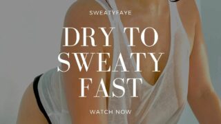 Her shirt gets increasingly transparent throughout “SweatyFaye’s No Bra DownBlouse Workout! See Through The End! Sheer Sweat! Down Blouse No Nipple Slip”