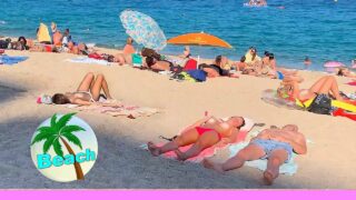 Spanish beach topless 0:29, 0:37