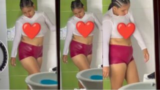 La China Kym doesn’t sell anything as far as I can tell. She just wants you to enjoy her body in this wet tshirt video “Relaxing after doing homework | face reaction and dress fashion “