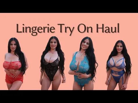 Big Boobs Sheer Bra In Amazon Lingerie Try On Haul  