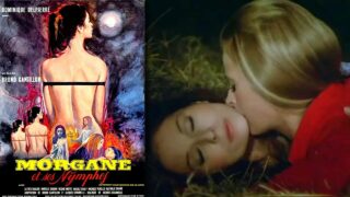 Extended lesbian sex scene at 1:06:51 in “Girl of Morgana Le Fay (1971/EngSub) Morgane et ses nymphes. Horror”