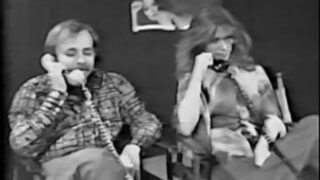 Porn star shows off her body in 80s cable public access show at 18:18 in “Marilyn Chambers -Full Episode” (more nudity throughout)